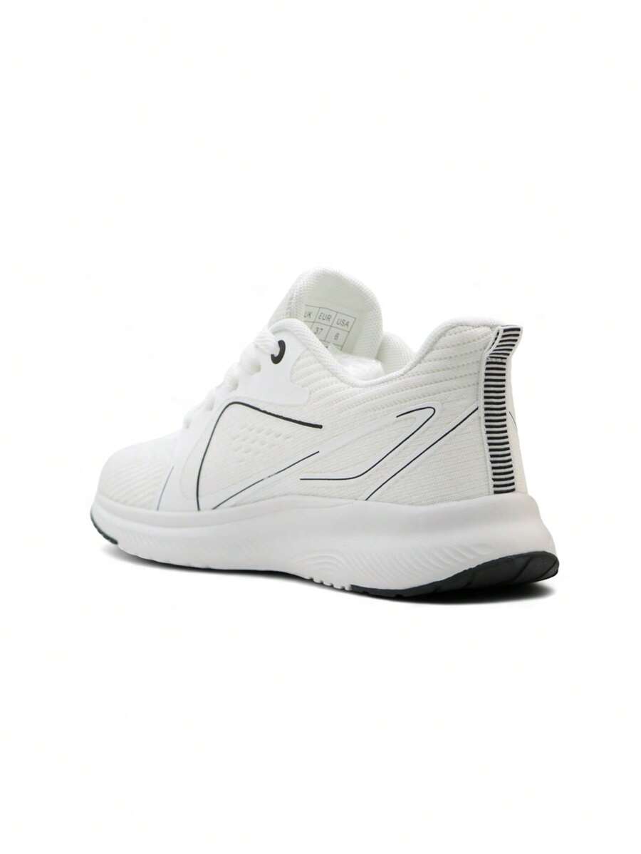 Chaussures de sport d'entraînement légères et respirantes en maille de couleur contrastée