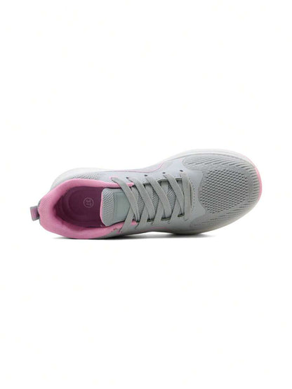 Chaussures de sport d'entraînement légères et respirantes en maille de couleur contrastée