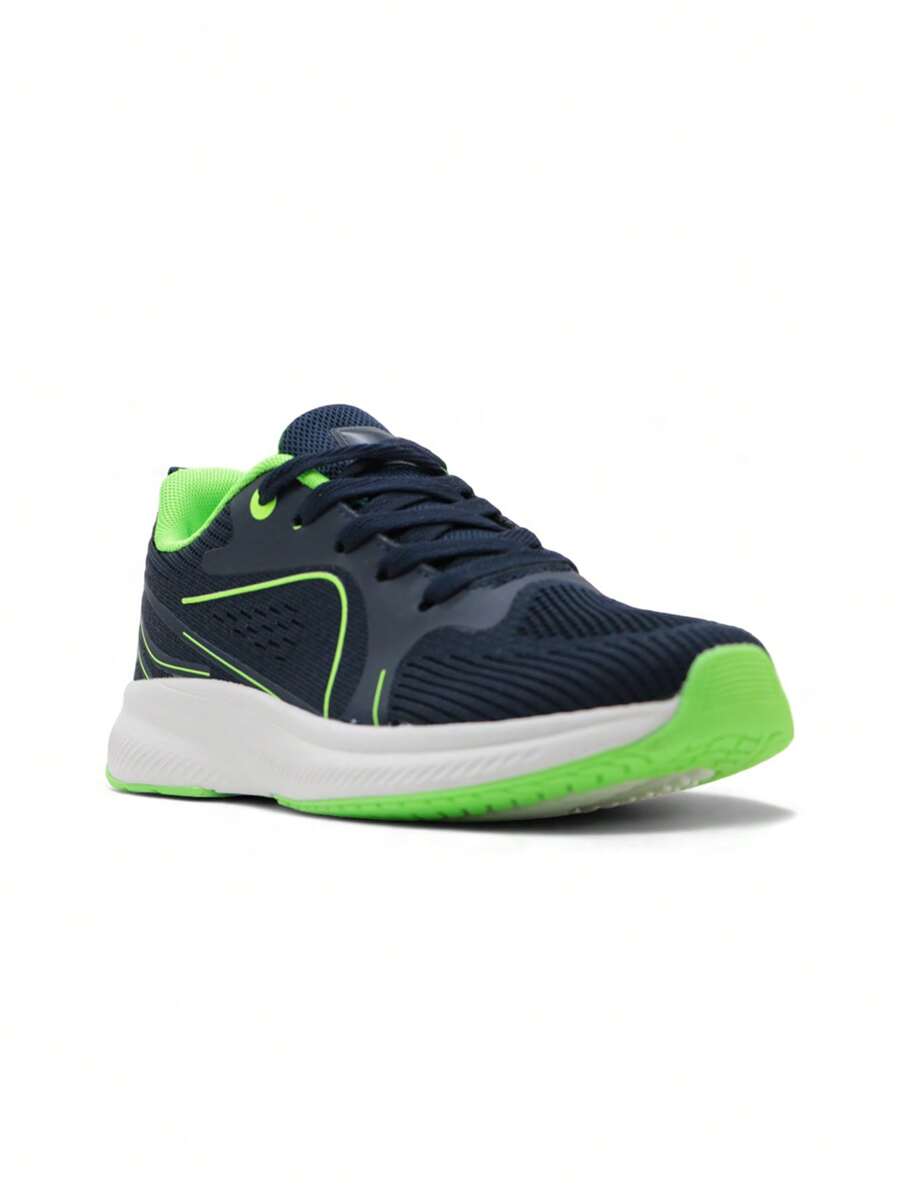 Chaussures de sport d'entraînement légères et respirantes en maille de couleur contrastée