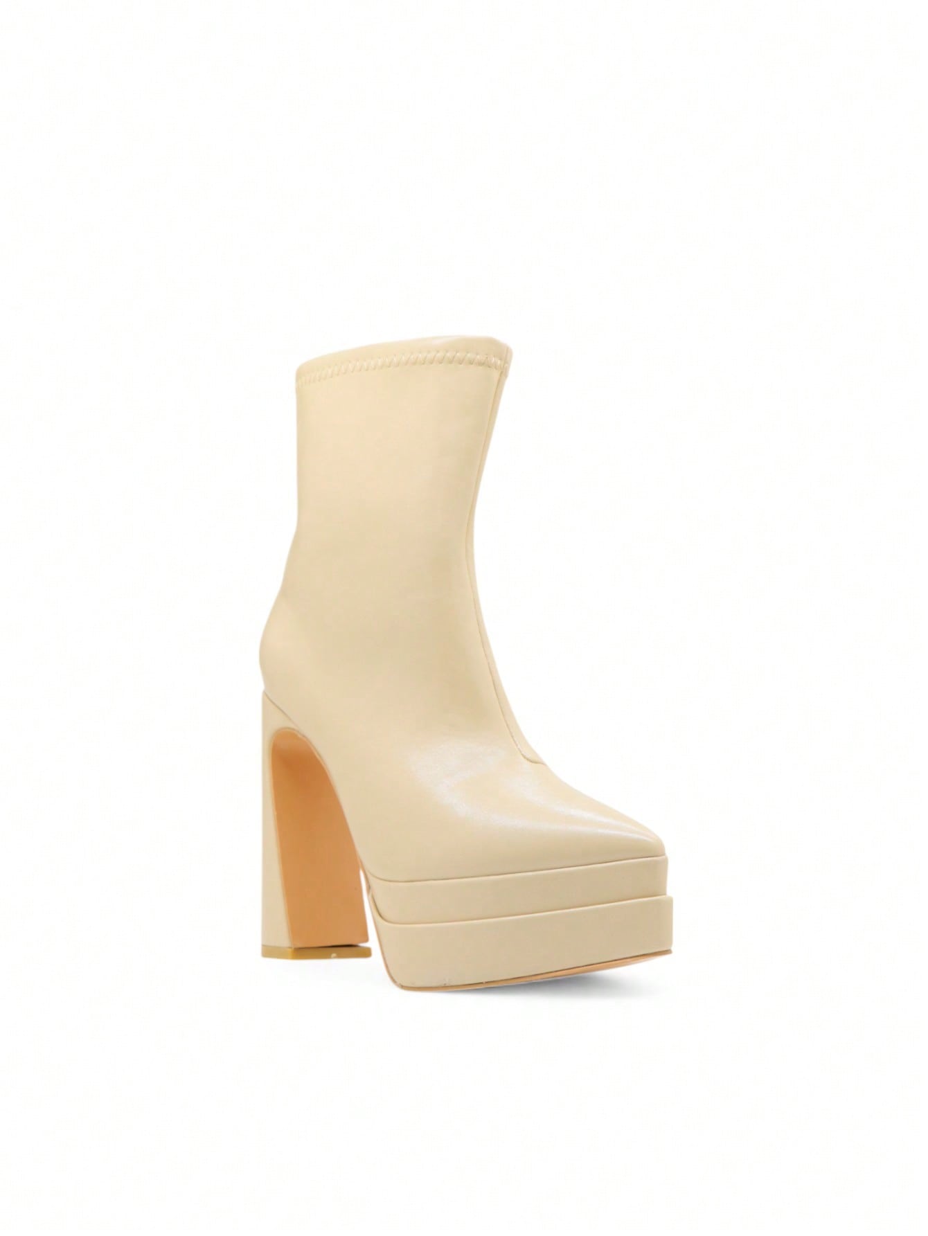 Bottines Plateforme Matte Noir, Haut Talon bloc – Sélection Halloween