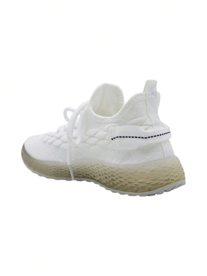 Chaussures de course légères et respirantes avec dessus en maille et semelle souple confortable