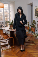 Escarpins Slingback vernis talons blocs à brides