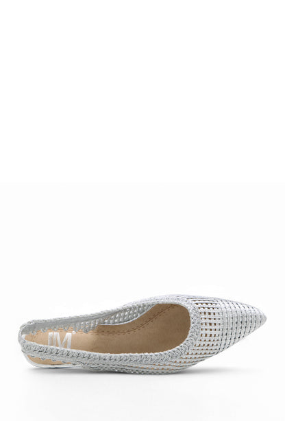 Ballerines Iris Slingback "Golden Radiance" - L'Éclat Discret à Vos Pieds