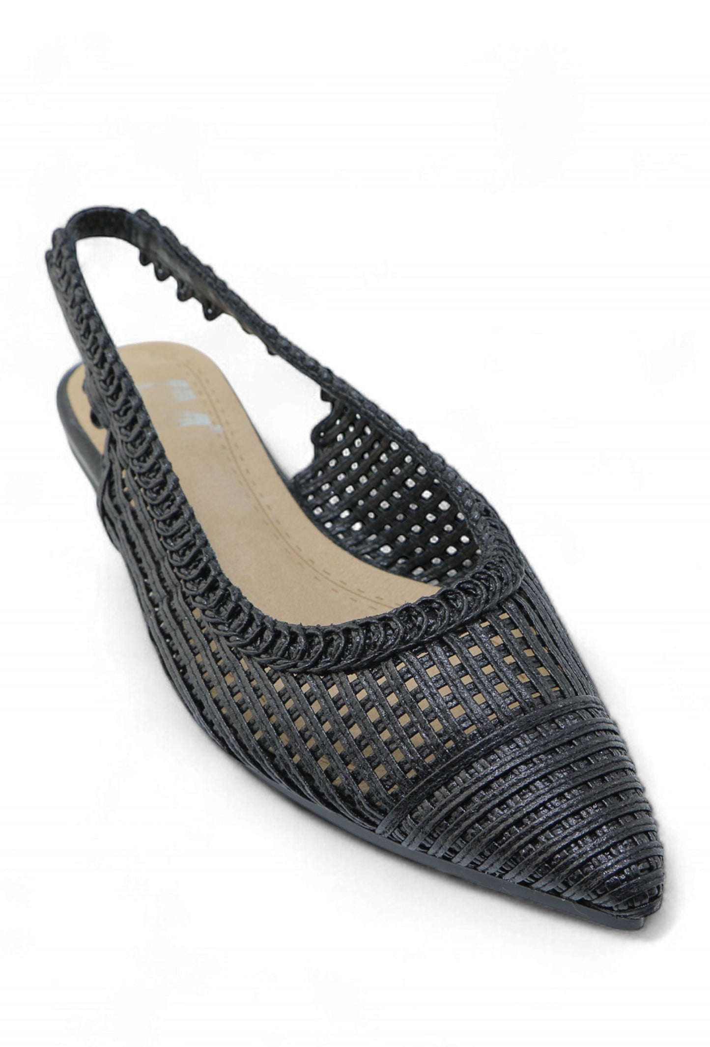 Ballerines Iris Slingback "Golden Radiance" - L'Éclat Discret à Vos Pieds